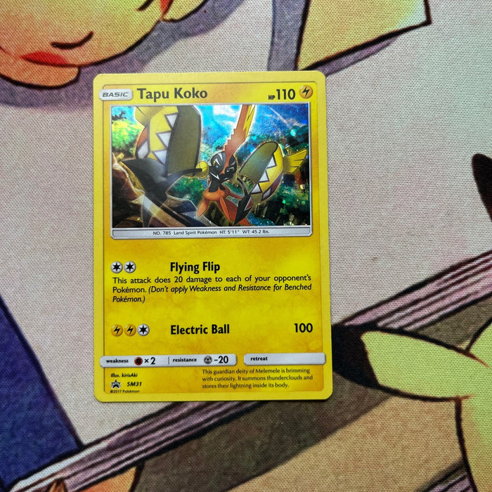 Tapu Koko - Cosmos Holo - SM Black Star Promos SM31