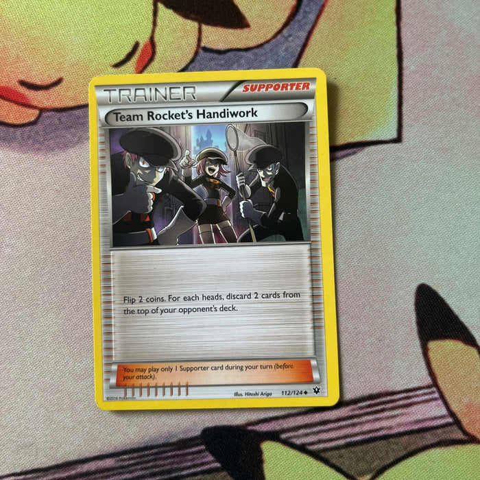 Team Rocket's Handiwork - Fates Collide 112/124
