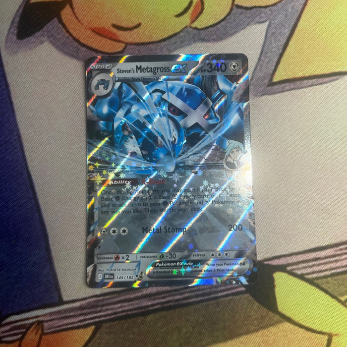 Steven's Metagross ex - Holo - Destined Rivals 145/182