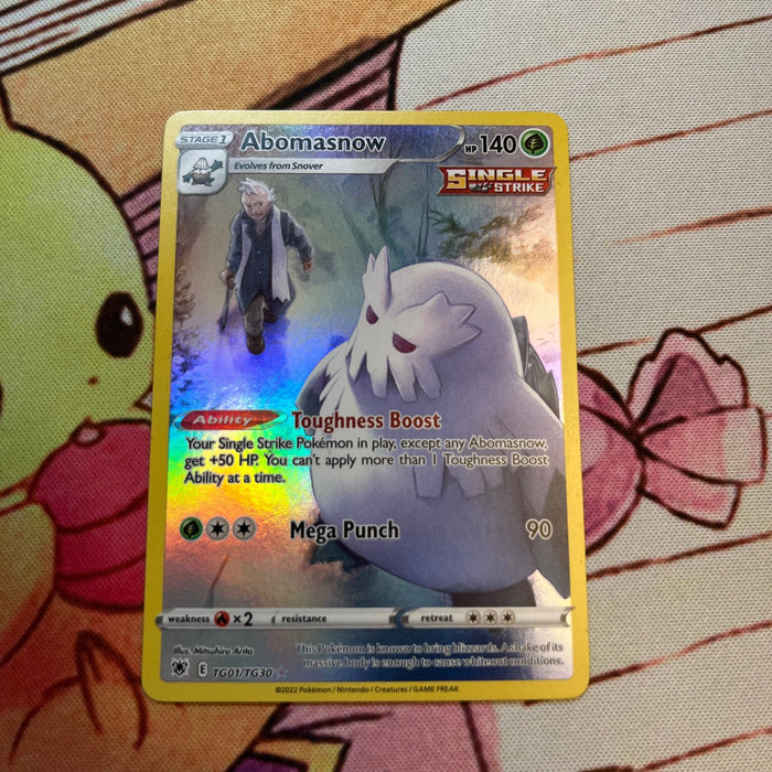 Abomasnow - Holo - Astral Radiance Trainer Gallery TG01/TG30