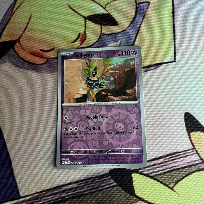 Sigilyph - Reverse Holo - Surging Sparks 081/191