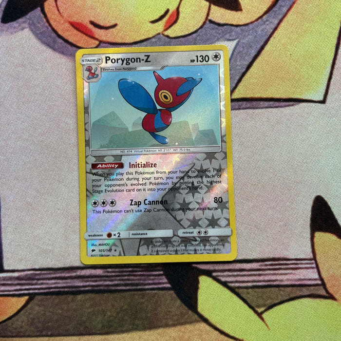 Porygon-Z - Reverse Holo - Burning Shadows 105/147
