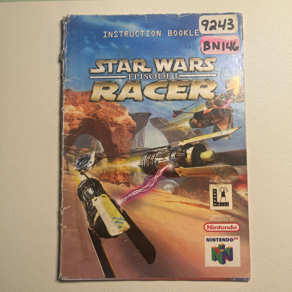 Star Wars: Episode I Racer manual photo 1