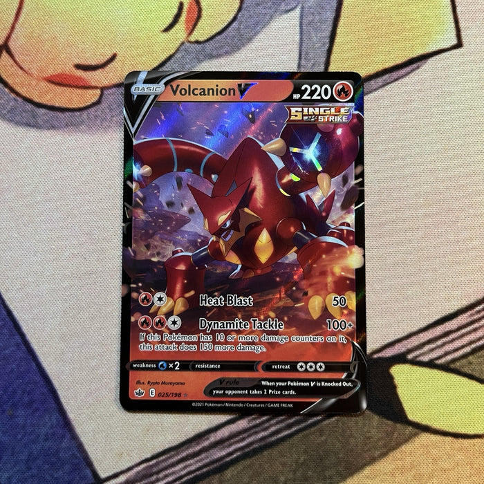 Volcanion V - Holo - Chilling Reign 025/198