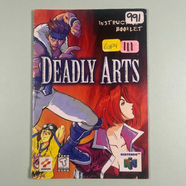Deadly Arts manual photo 1
