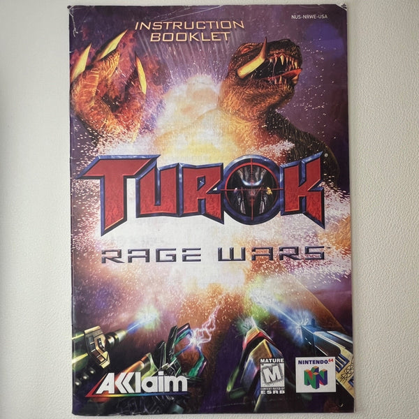 Turok: Rage Wars manual photo 1
