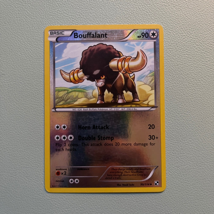 Bouffalant - Reverse Holo - Black & White 90/114