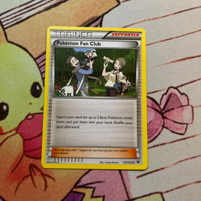 Pokemon Fan Club - Reverse Holo - Fates Collide 107/124