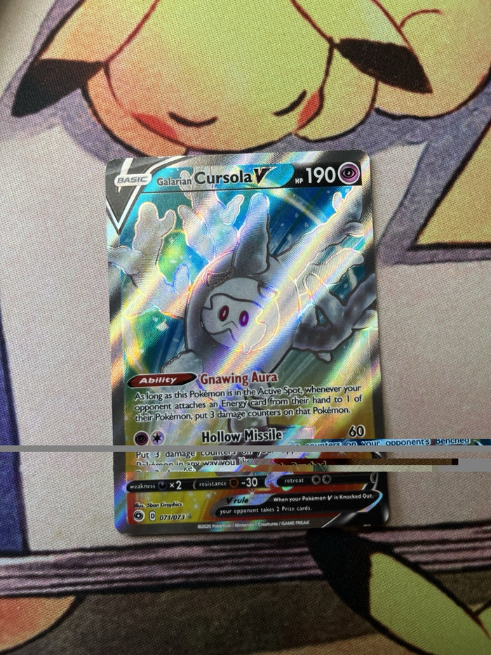 Galarian Cursola V (Full Art) - Holo - Champion's Path 71/73