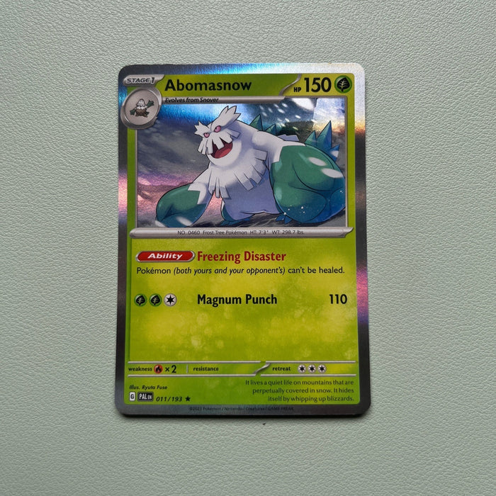 Abomasnow - Holo - Paldea Evolved 011/193