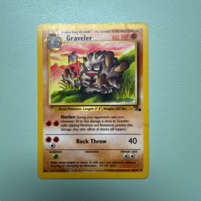 Graveler - Unlimited - Fossil 37/62