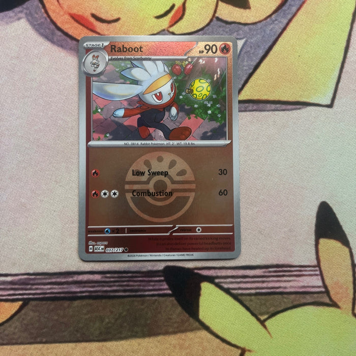 Raboot - Friend Ball Reverse Holo - Ascended Heroes 037/217