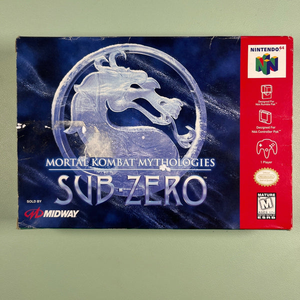 Mortal Kombat Mythologies: Sub-Zero box photo 1