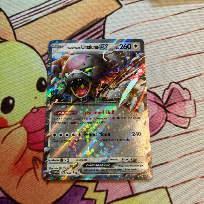 Bloodmoon Ursaluna ex - Holo - Twilight Masquerade 141/167