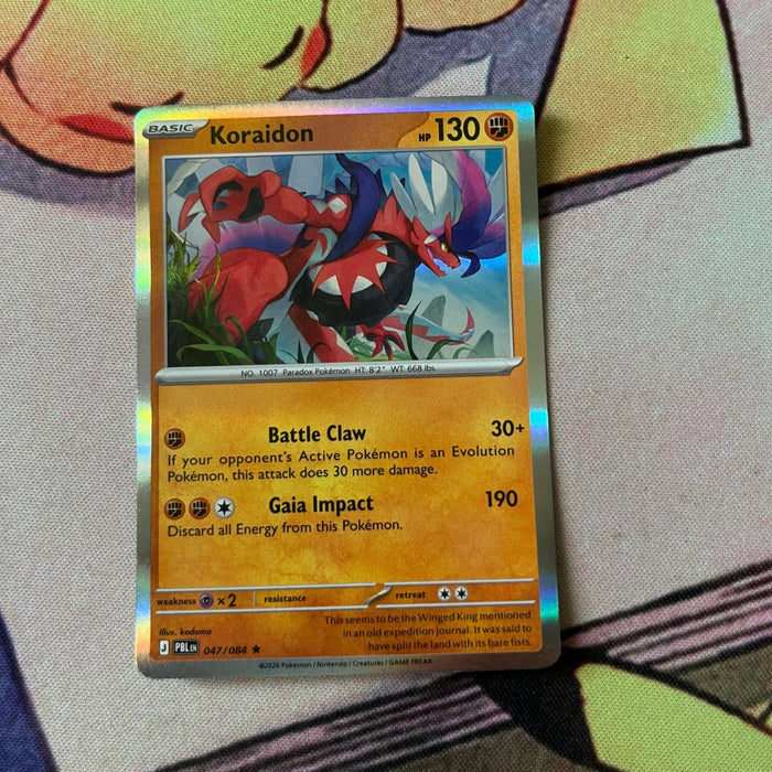 Koraidon - Holo - Pitch Black 047/084