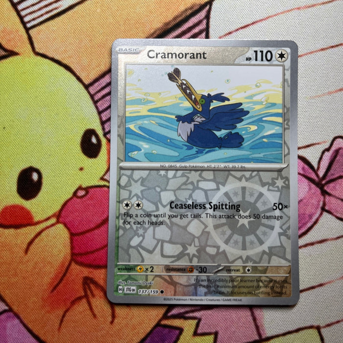 Cramorant - Reverse Holo - Journey Together 137/159