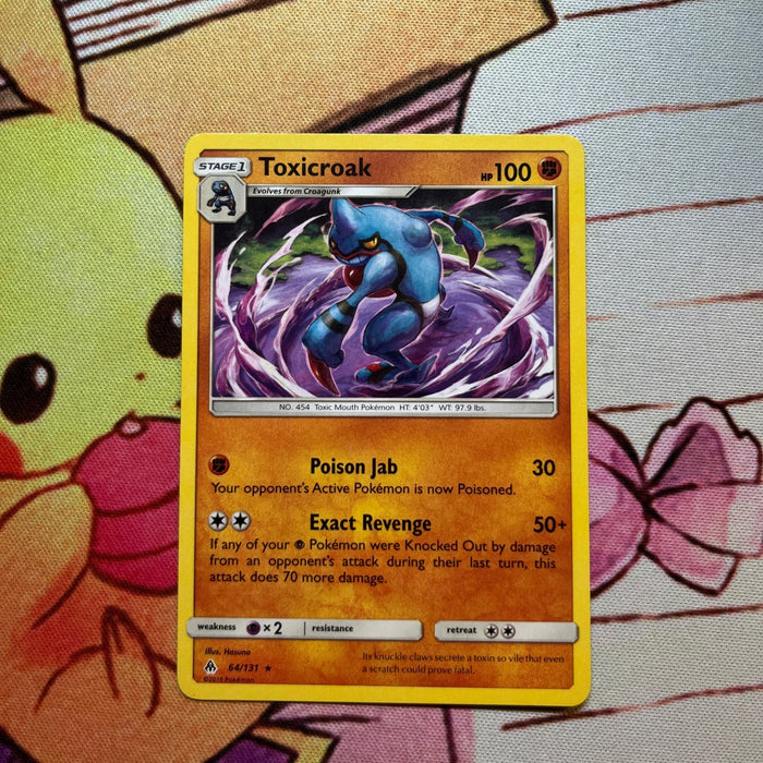 Toxicroak - Forbidden Light 64/131