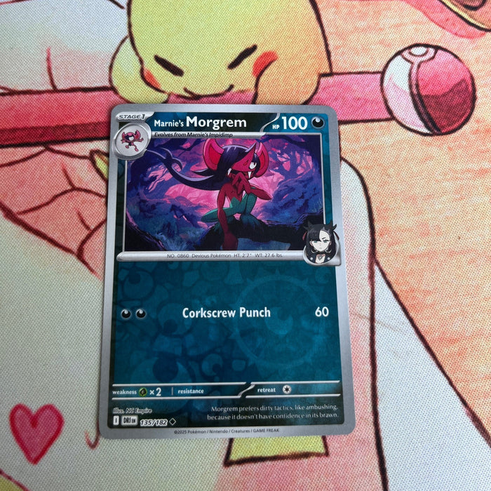 Marnie's Morgrem - Reverse Holo - Destined Rivals 135/182