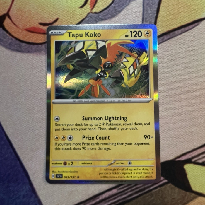 Tapu Koko - Holo - Surging Sparks 065/191