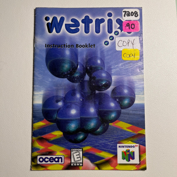 Wetrix manual photo 1