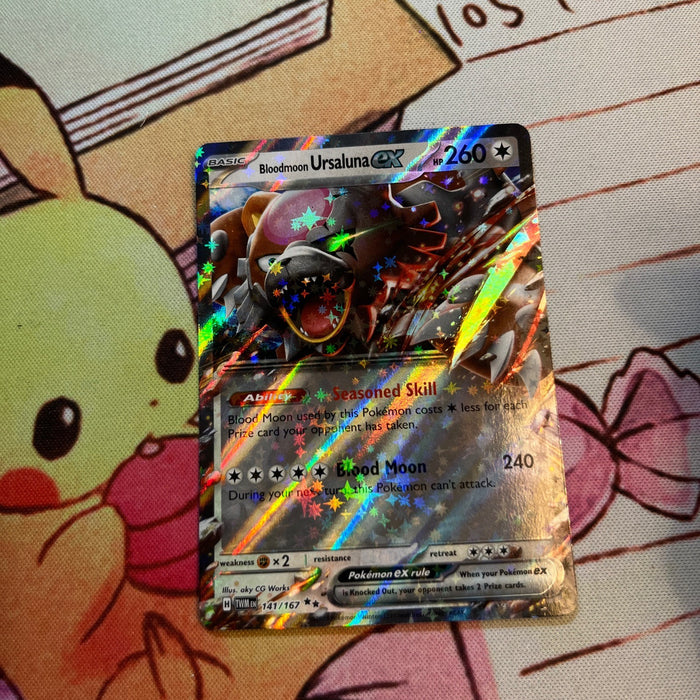 Bloodmoon Ursaluna ex - Holo - Twilight Masquerade 141/167