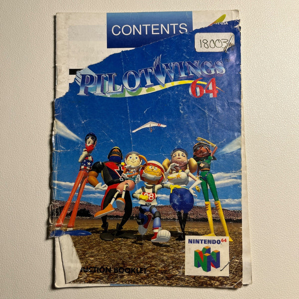 Pilotwings 64 manual photo 1