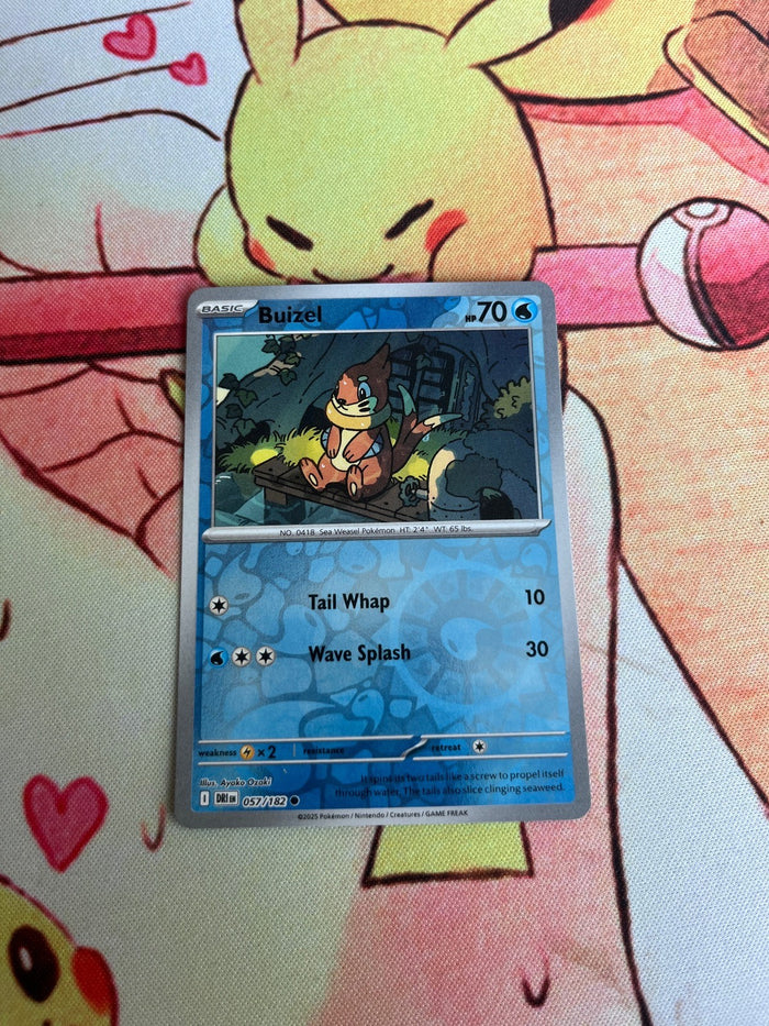 Buizel - Reverse Holo - Destined Rivals 057/182