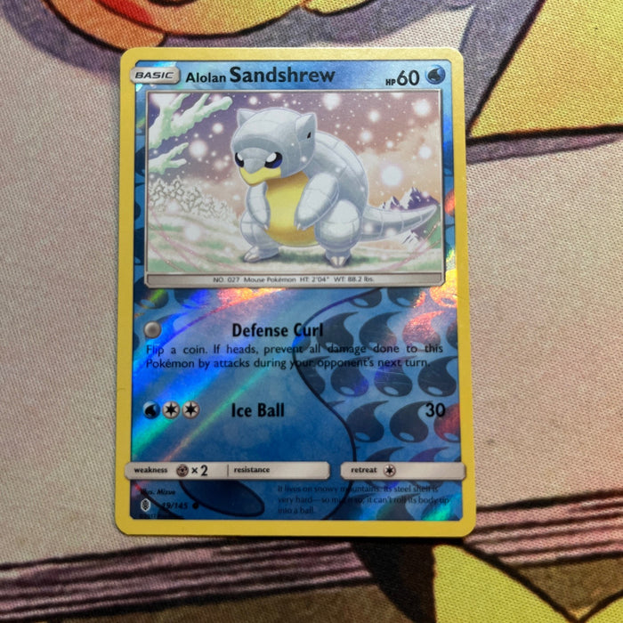 Alolan Sandshrew - Reverse Holo - Guardians Rising 19/145