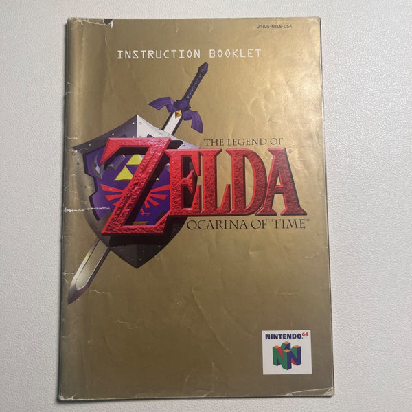 The Legend of Zelda: Ocarina of Time manual photo 1
