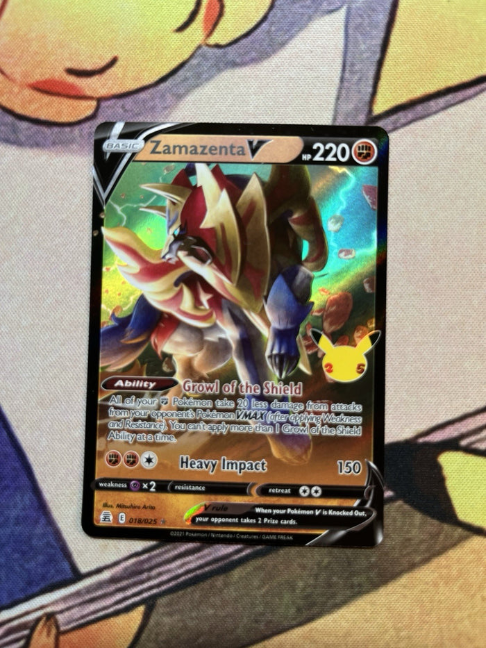 Zamazenta V - Holo - Celebrations 18/025