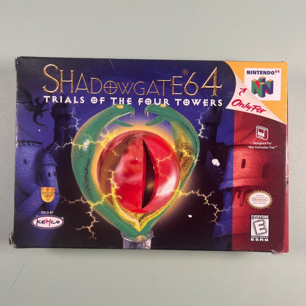 Shadowgate 64: Trials of the Four Towers box photo 1