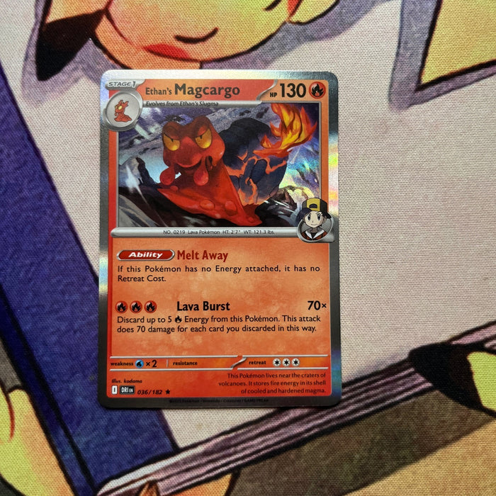 Ethan's Magcargo - Holo - Destined Rivals 036/182