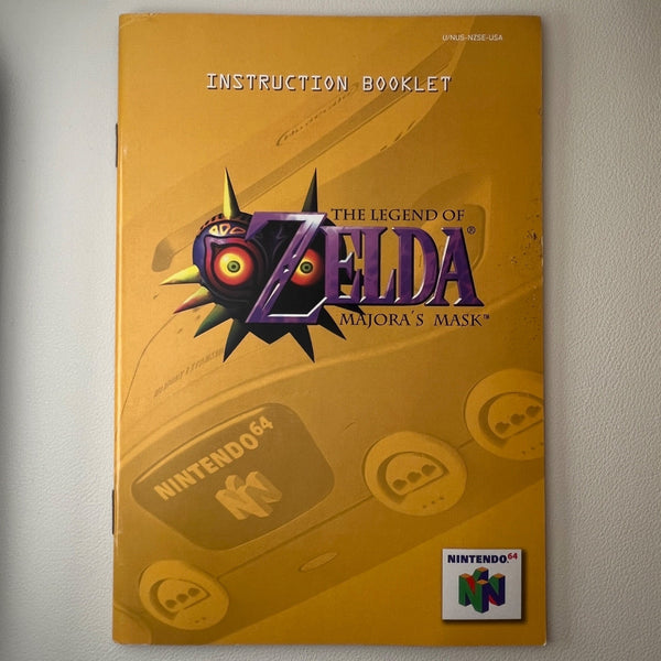 The Legend of Zelda: Majora's Mask manual photo 1