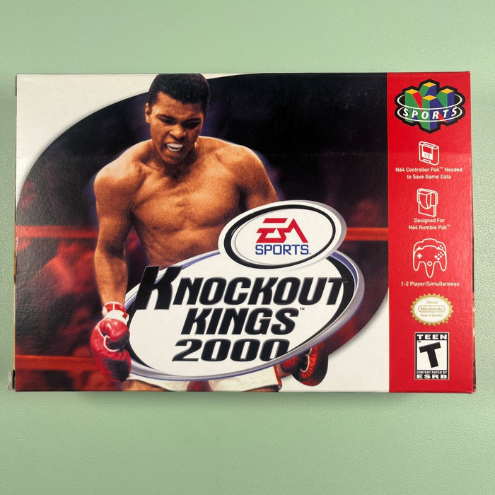 Knockout Kings 2000 N64 Nintendo 64 Original Box Only - No Game