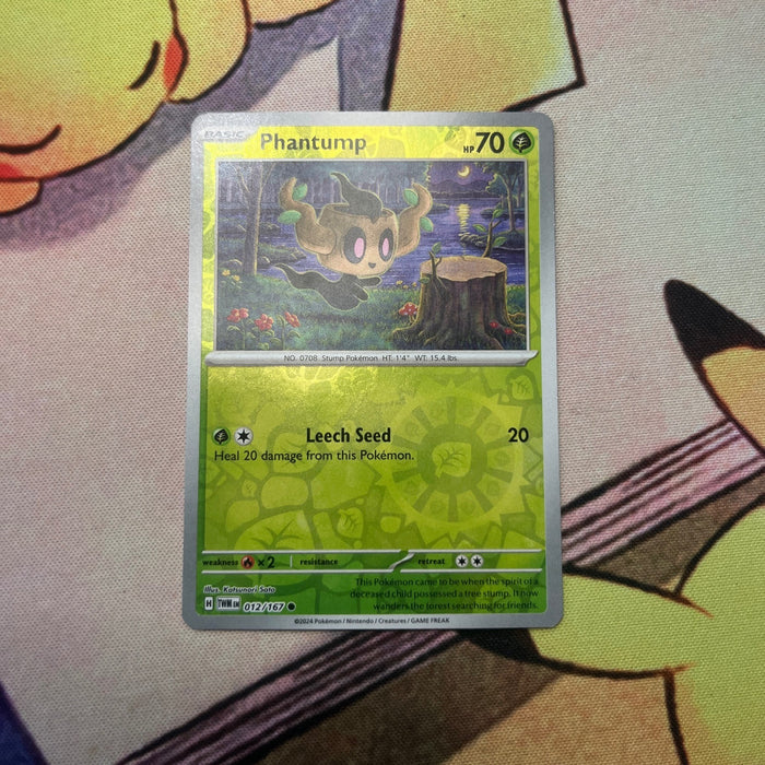 Phantump - Reverse Holo - Twilight Masquerade 012/167