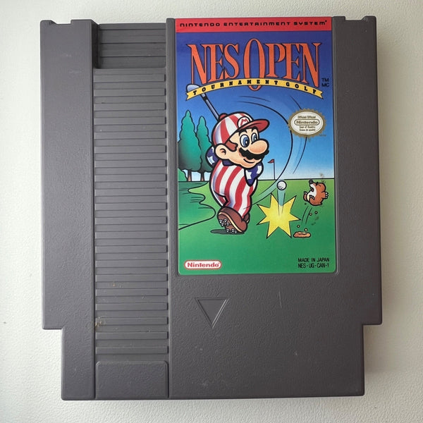 NES Open Tournament Golf game photo 1