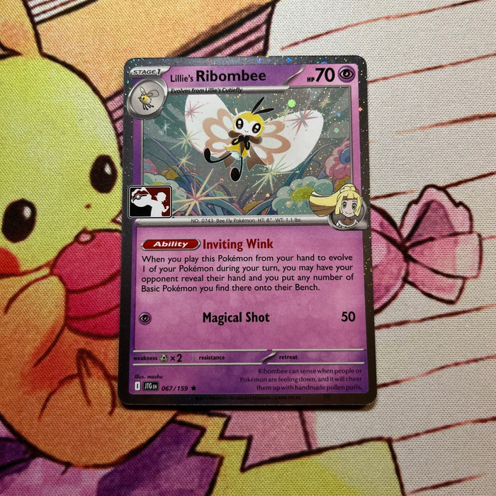 Lillie's Ribombee - Holo - Play! Prize Pack Stamp - Journey Together 067/159