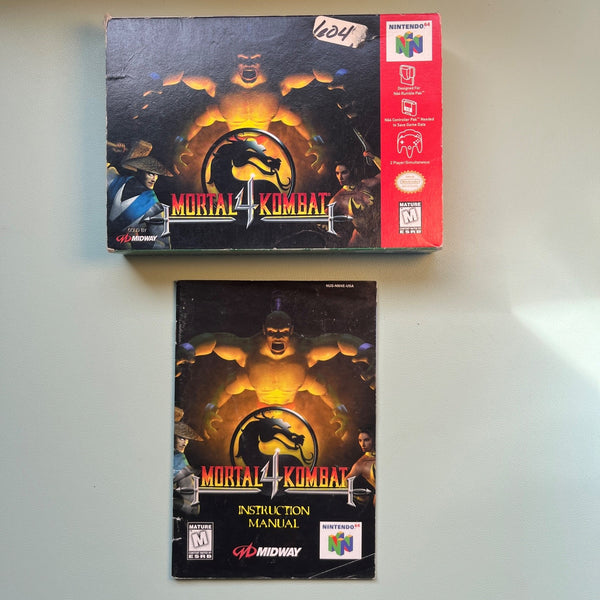 Mortal Kombat 4 box photo 1