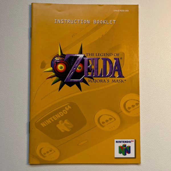 The Legend of Zelda: Majora's Mask manual photo 1