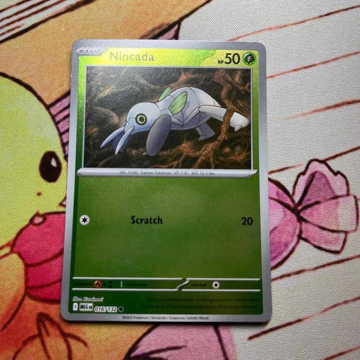Nincada - Reverse Holo - Mega Evolution 016/132
