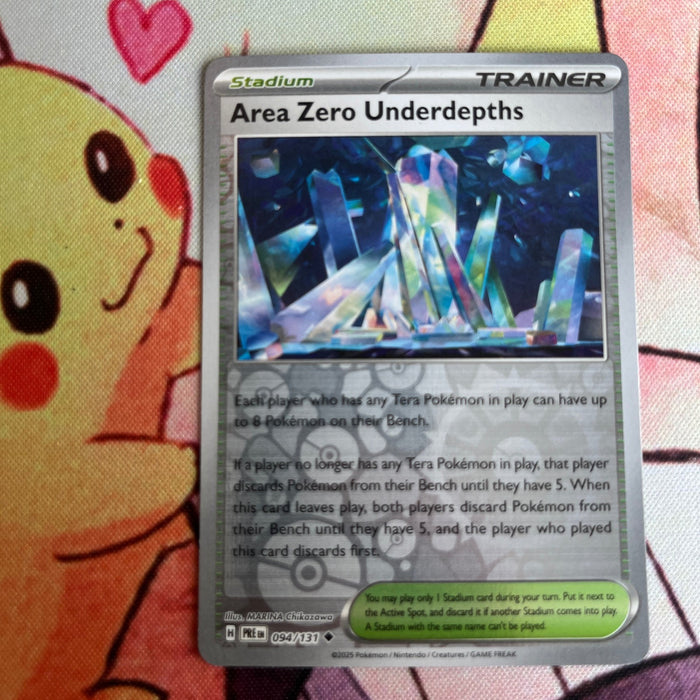 Area Zero Underdepths - Reverse Holo - Prismatic Evolutions 094/131