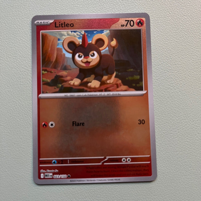 Litleo - Reverse Holo - Mega Evolution 023/132