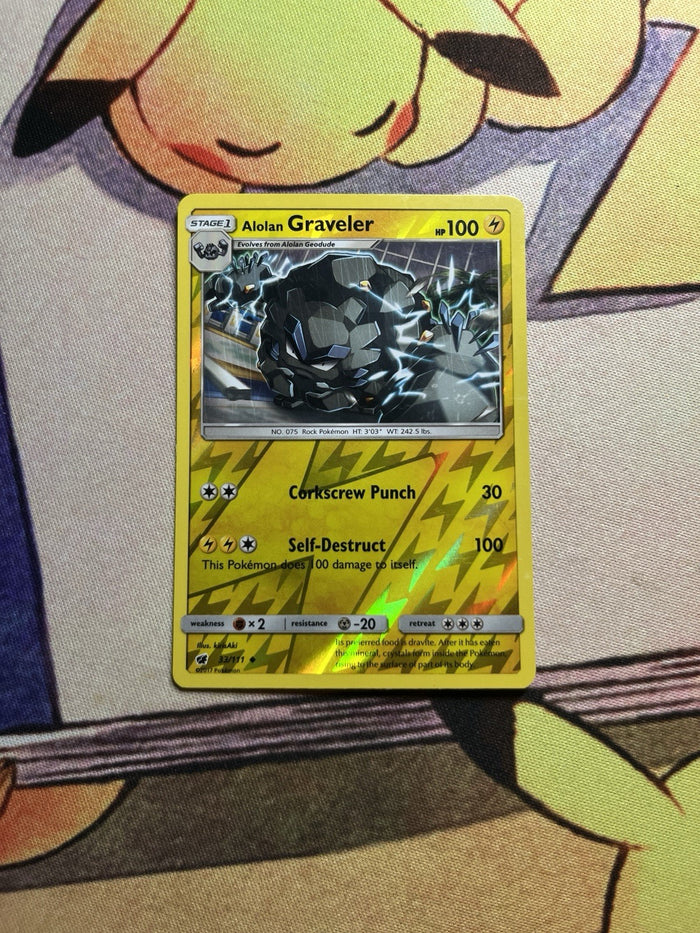 Alolan Graveler - Reverse Holo - Crimson Invasion 33/111