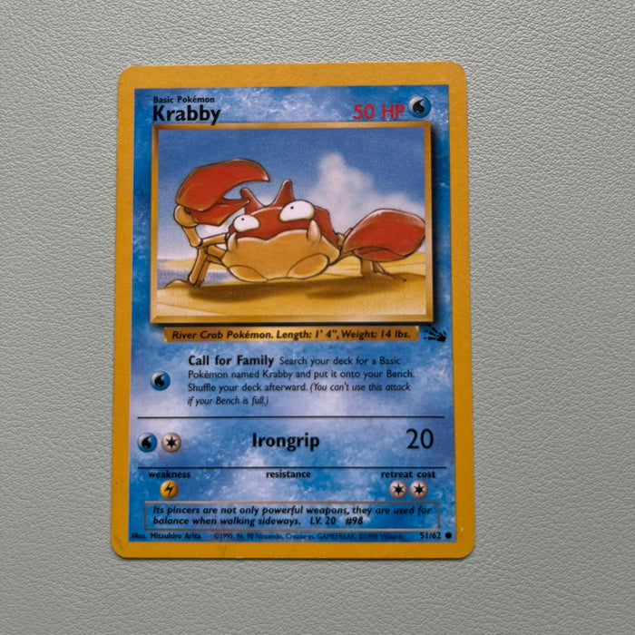 Krabby - Fossil 51/62