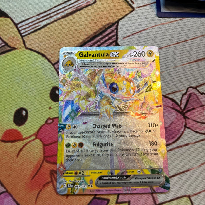 Galvantula ex - Holo - Stellar Crown 051/142