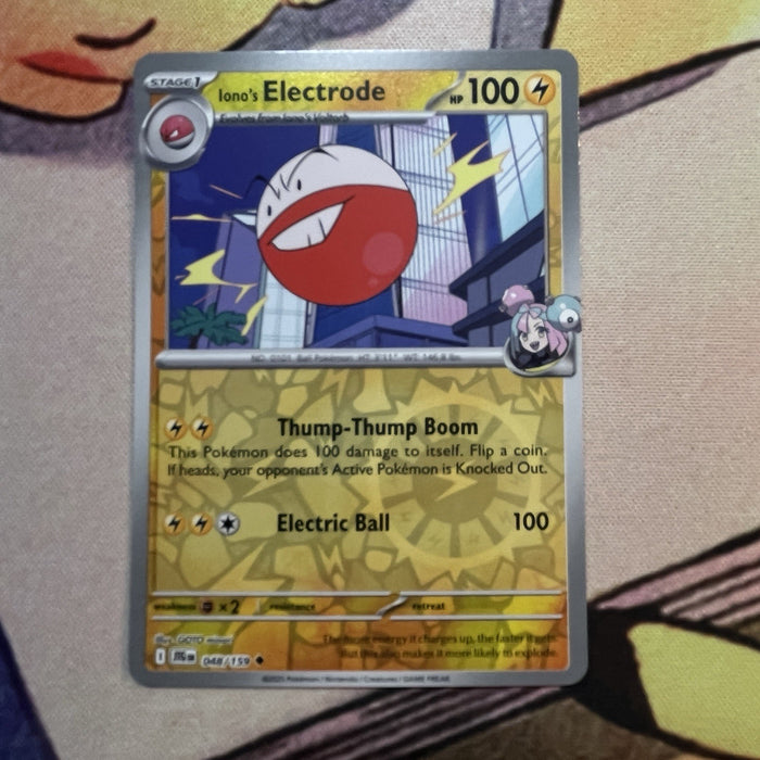 Iono's Electrode - Reverse Holo - Journey Together 048/159