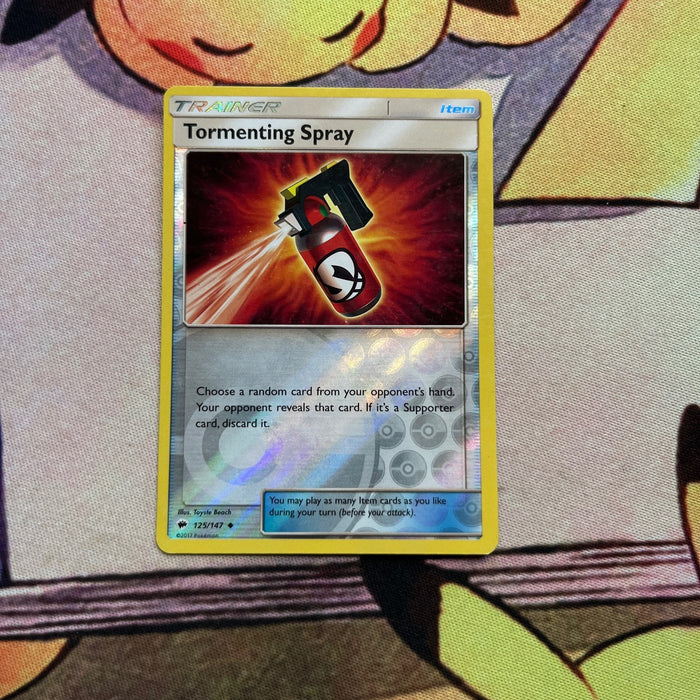 Tormenting Spray - Reverse Holo - Burning Shadows 125/147