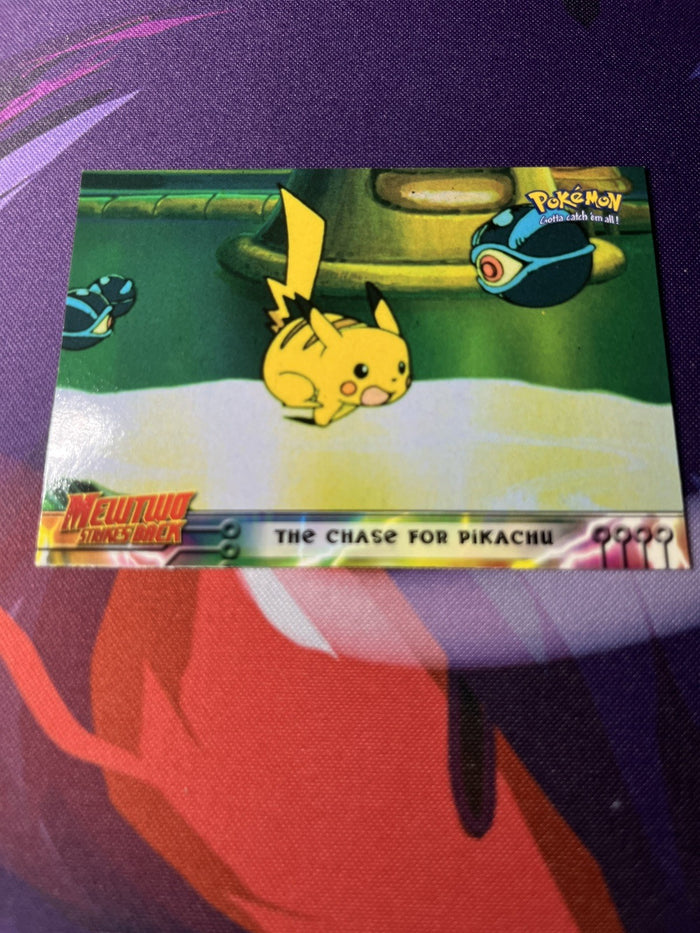 The Chase for Pikachu - 1999 Topps Pokemon The First Movie 28