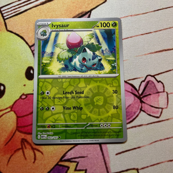 Ivysaur - Reverse Holo - 151 002/165