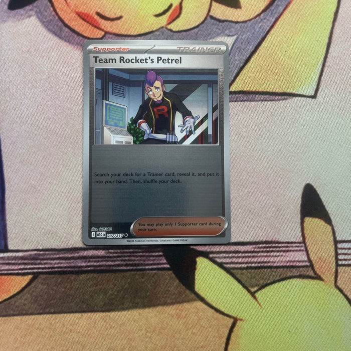 Team Rocket's Petrel - Reverse Holo - Ascended Heroes 207/217